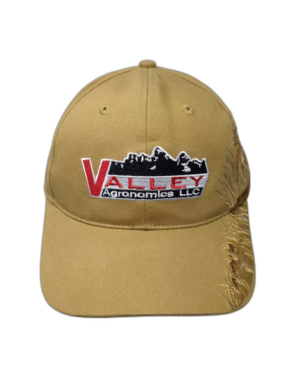 Vie Valley Agronomics LLC Elk Mountain Beige Baseball Cap Hat One Size Strapback
